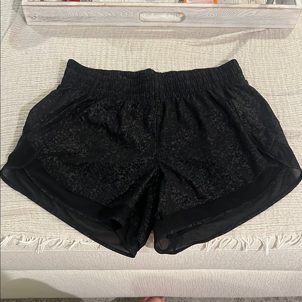 Athleta Black Running Shorts with lining Size XS